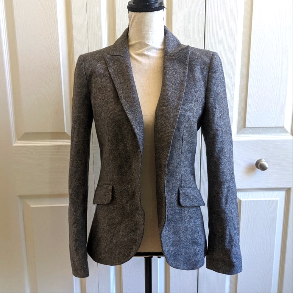 Armani jeans brown blazer